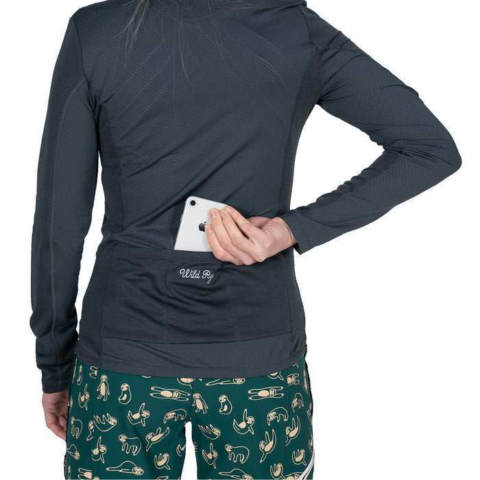 Wild Rye Sandia Long Sleeve Jersey - Women's Graphite