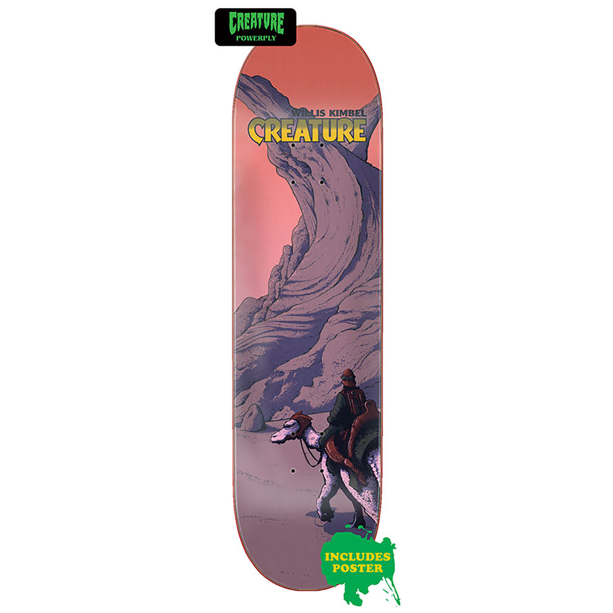Creature Kimbel Oasis Powerply 9.0 Skateboard Deck