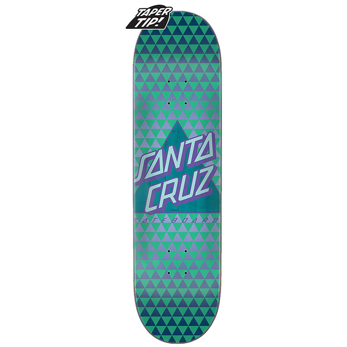 Santa Cruz Not a Dot Taper Tip 8.0 Skateboard Deck