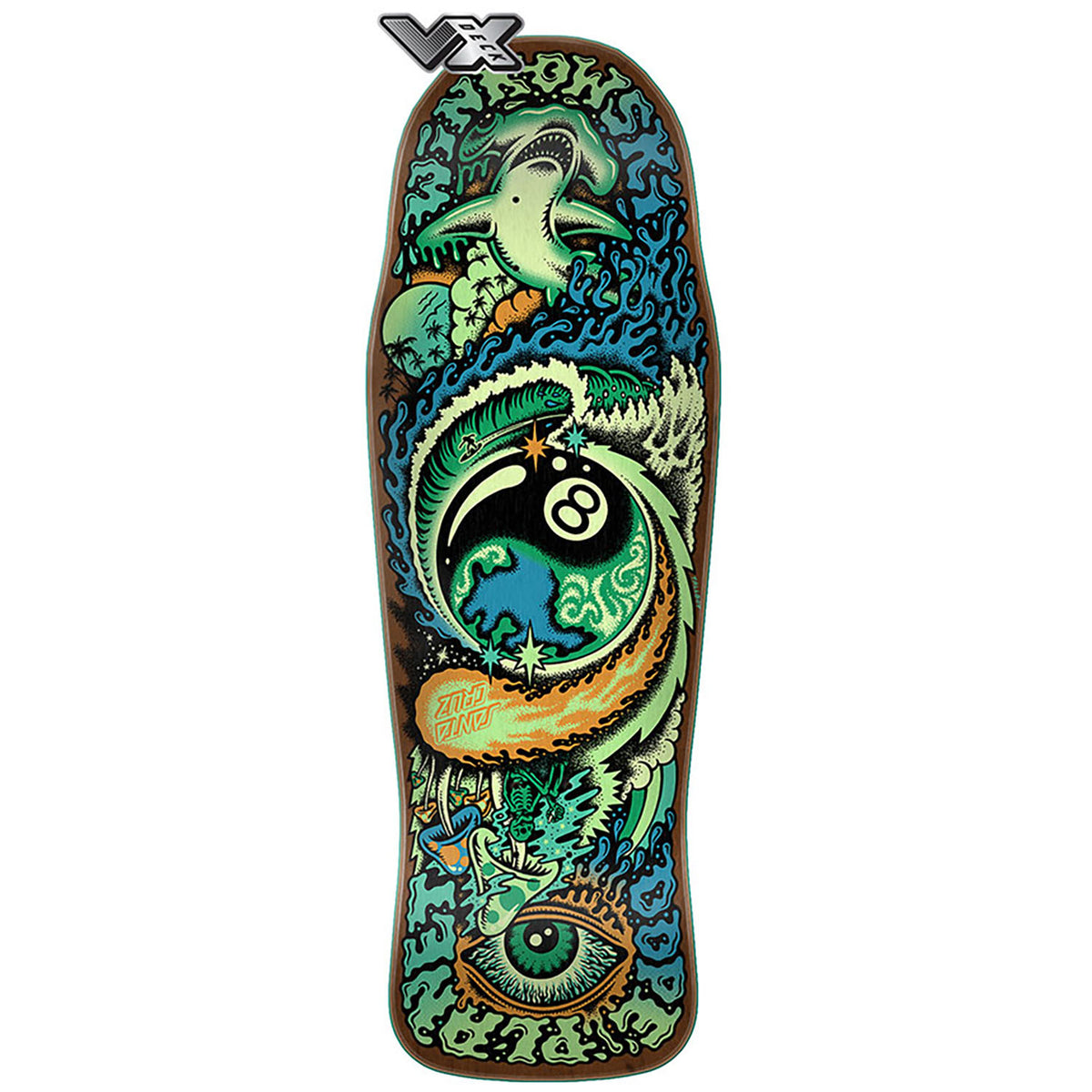 Santa Cruz Winkowski Dope Planet VX 10.34 Skateboard Deck