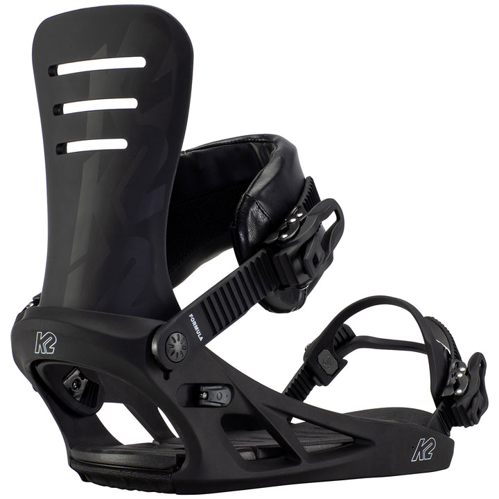 K2 Formula Snowboard Bindings 2021 Black