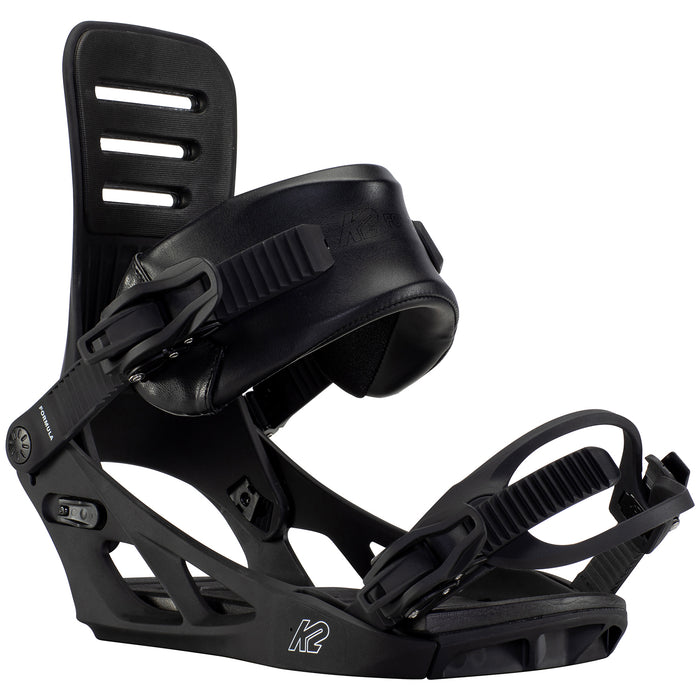 K2 Formula Snowboard Bindings 2021 Black