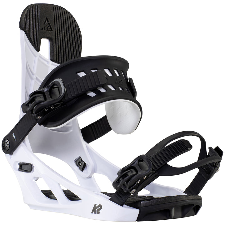 K2 Sonic Snowboard Bindings 2022 White