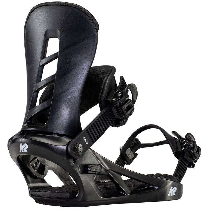 K2 Sonic Snowboard Bindings 2022 Black