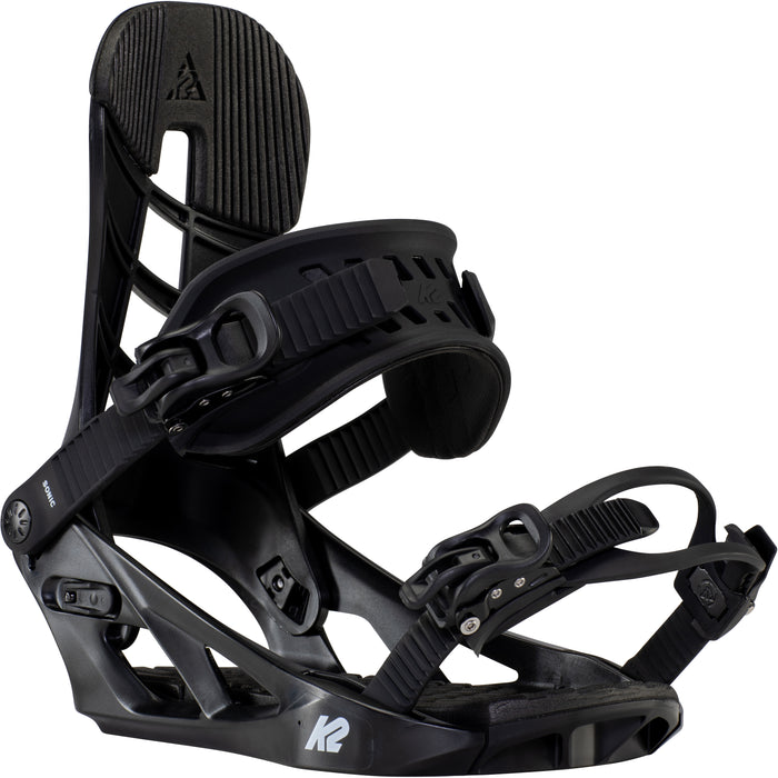 K2 Sonic Snowboard Bindings 2022 Black