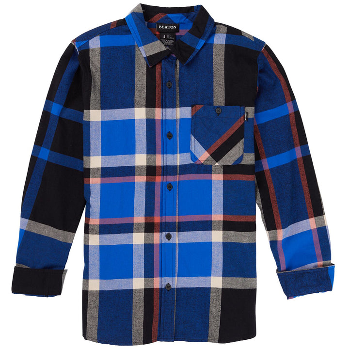Burton Grace Flannel Shirt - Women's Dress Blue Oversize Plaid