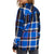 Burton Grace Flannel Shirt - Women's Dress Blue Oversize Plaid