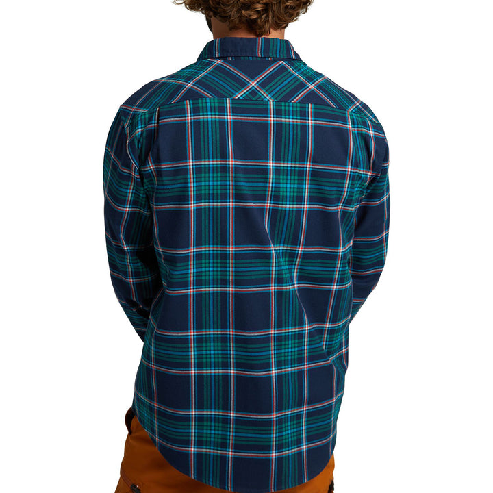 Burton Brighton Performance Long-Sleeve Flannel Dress Blue Classic