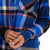 Burton Grace Flannel Shirt - Women's Dress Blue Oversize Plaid