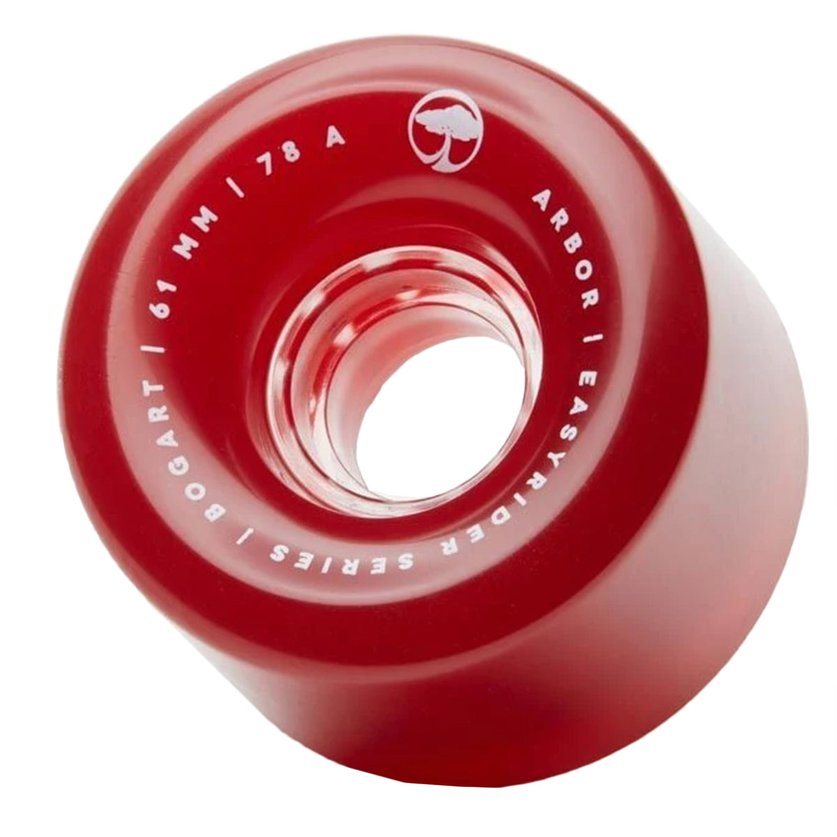 Arbor Bogart V2 61mm Longboard Wheels Vintage Red