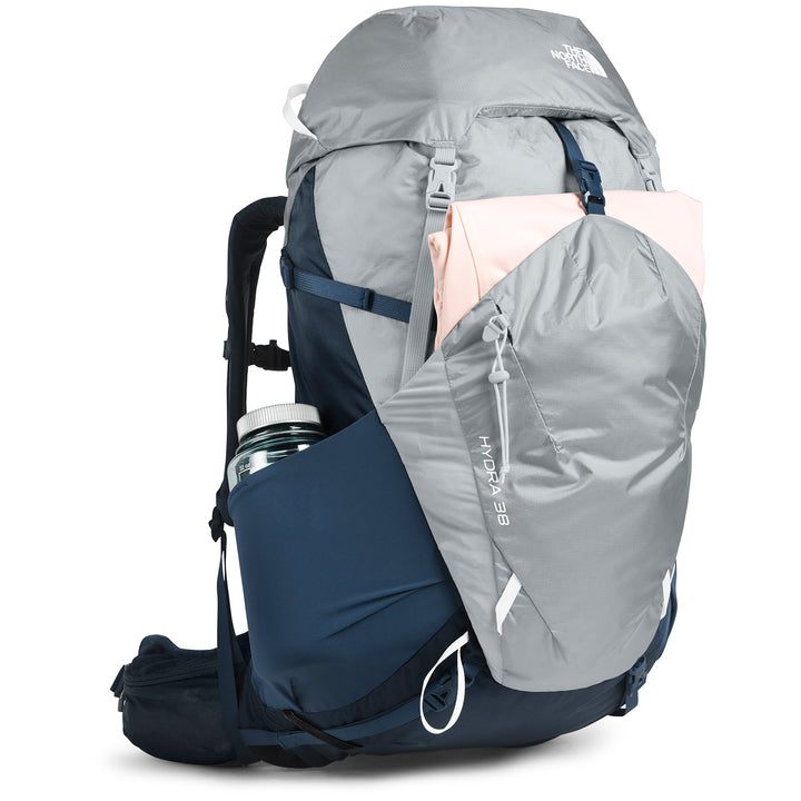 The North Face Hydra 38L Backpack - Women's Shady Blue/High Rise Grey
