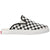 Vans Mule SF Shoes - Women's (Leather Checkerboard) Black/White
