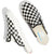 Vans Mule SF Shoes - Women's (Leather Checkerboard) Black/White
