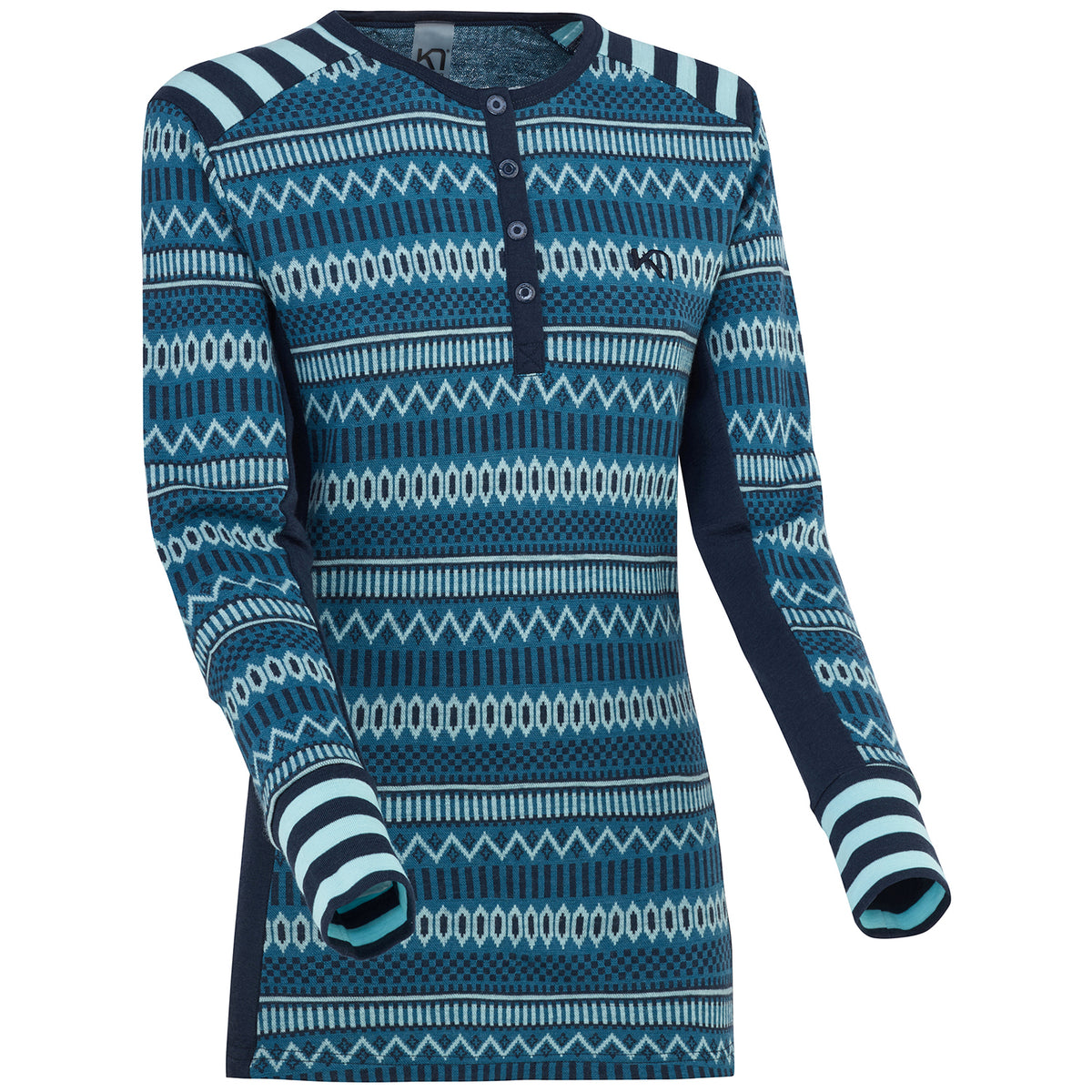 Kari Traa Åkle Long Sleeve Top - Women's Ocean
