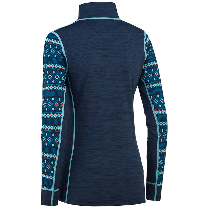 Kari Traa Lune Half Zip Top - Women's Marin