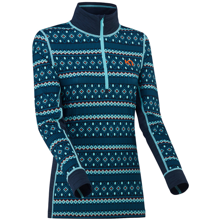 Kari Traa Lune Half Zip Top - Women's Marin