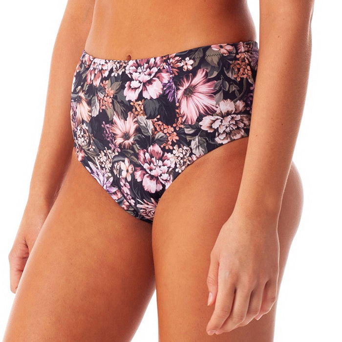 Rhythm Jolene Hi-Waisted Bikini Bottoms - Women's Black
