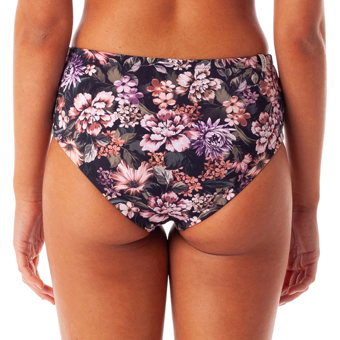 Rhythm Jolene Hi-Waisted Bikini Bottoms - Women's Black