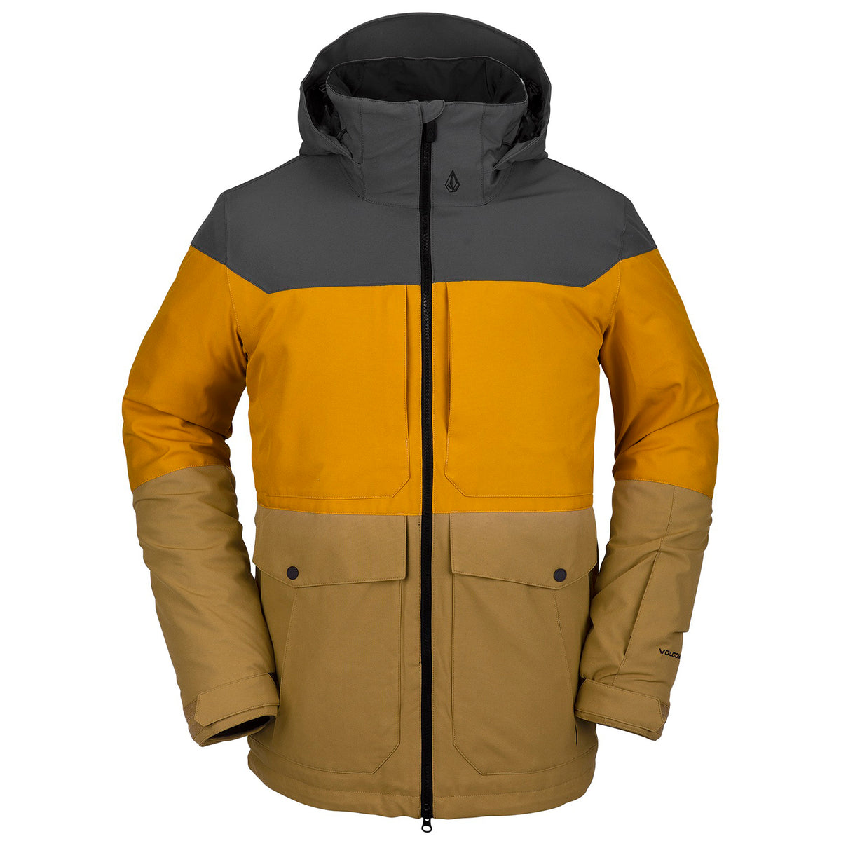 Volcom Tri Star Insulated Jacket Burnt Khaki