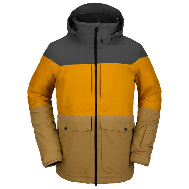 Volcom Tri Star Insulated Jacket Burnt Khaki