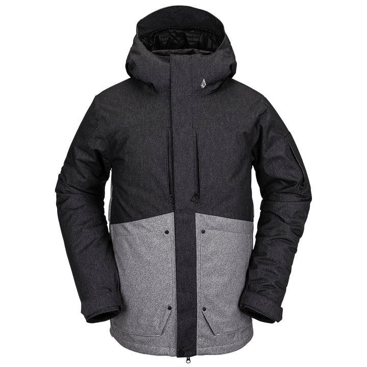 Volcom Scortch Insulated Jacket Black Static