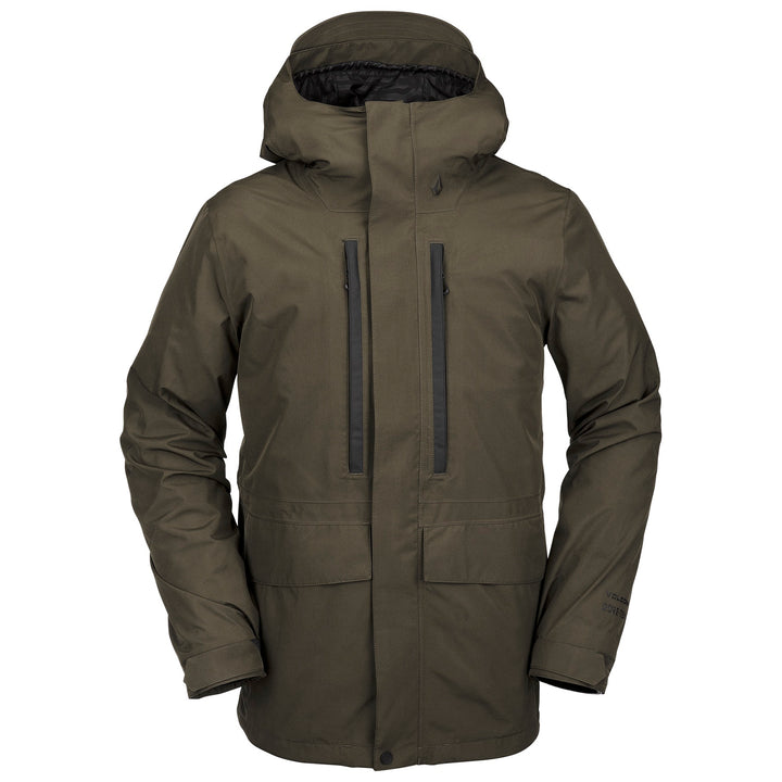 Volcom Ten Insulated GORE-TEX Jacket Black Military