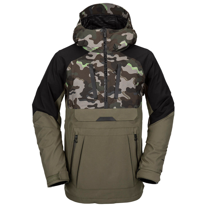 Volcom Brighton Pullover Jacket Army