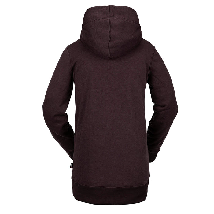 Volcom Polartec Ridin Hoodie - Women's Black Red