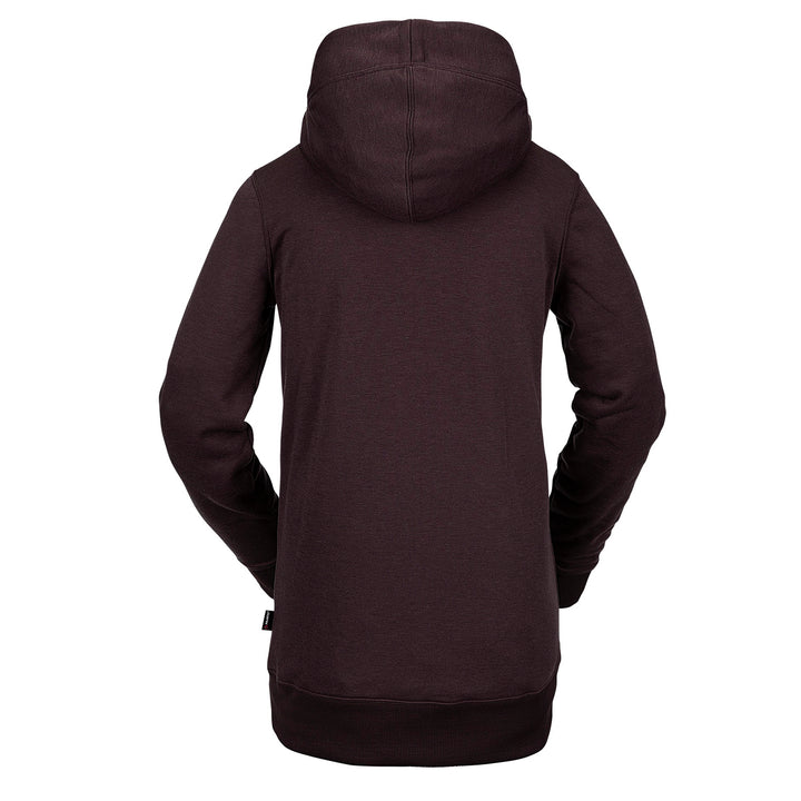 Volcom Polartec Ridin Hoodie - Women's Black Red