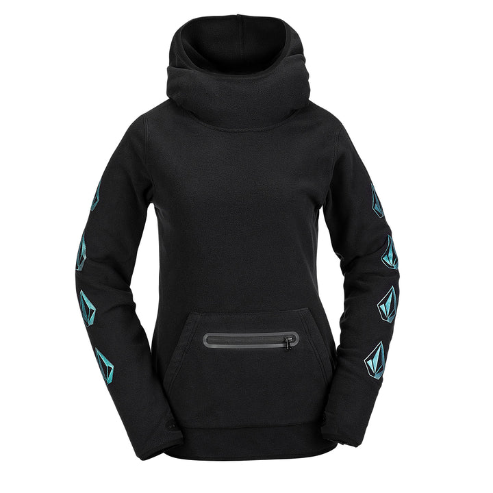 Volcom Polartec Mid Hoodie - Women's Black