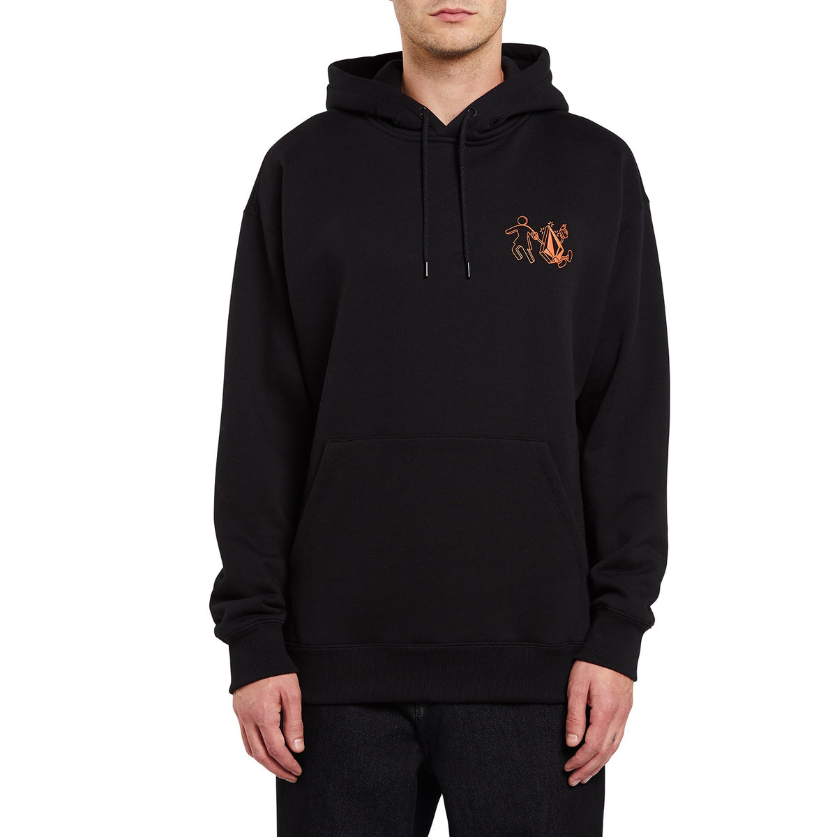 Volcom x Girl Skateboards Stonely Hoodie - Men's Black