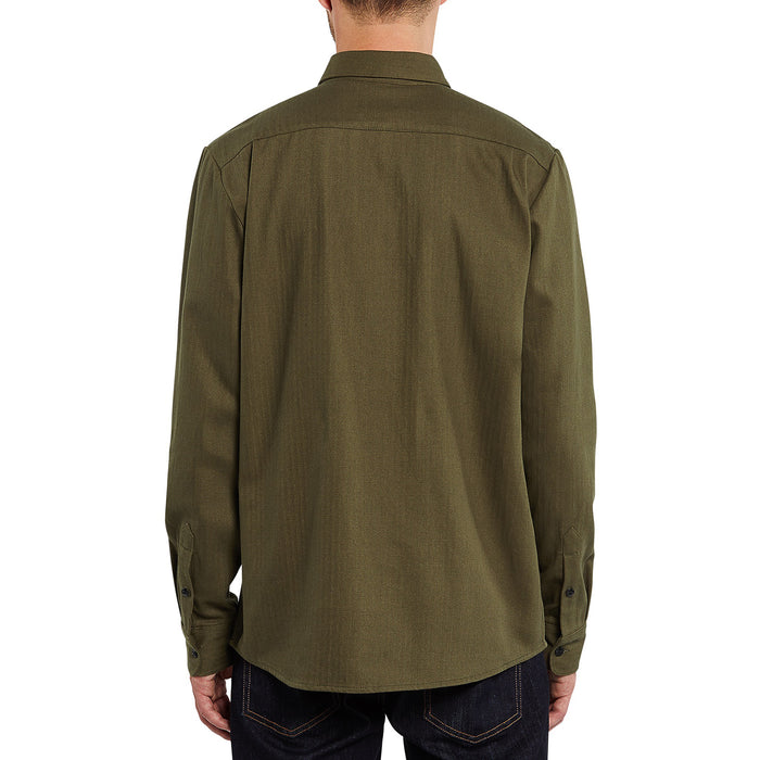 Volcom Ridgewell Long-Sleeve Shirt - Men's Military