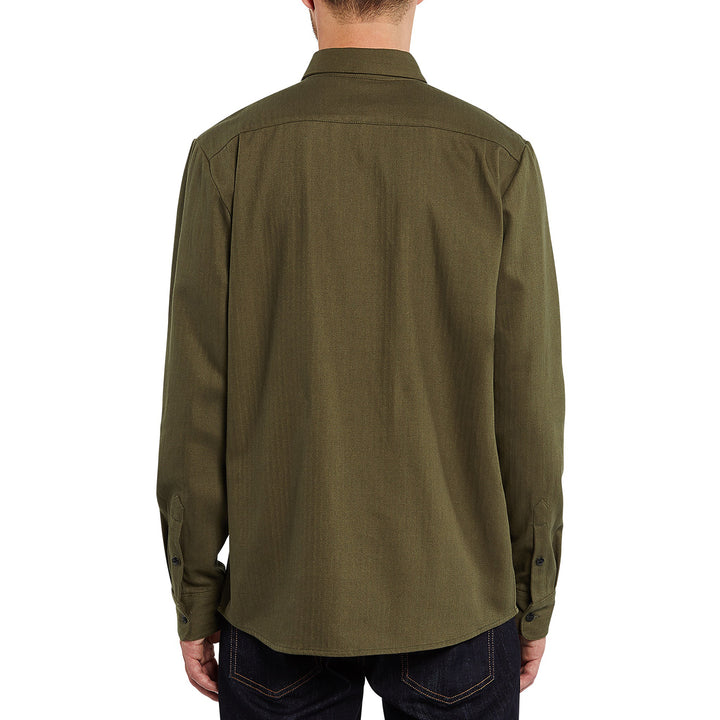 Volcom Ridgewell Long-Sleeve Shirt - Men's Military