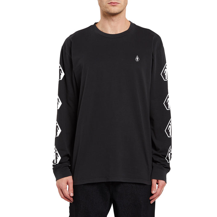 Volcom Deadly Girl Long-Sleeve T-Shirt - Men's Black