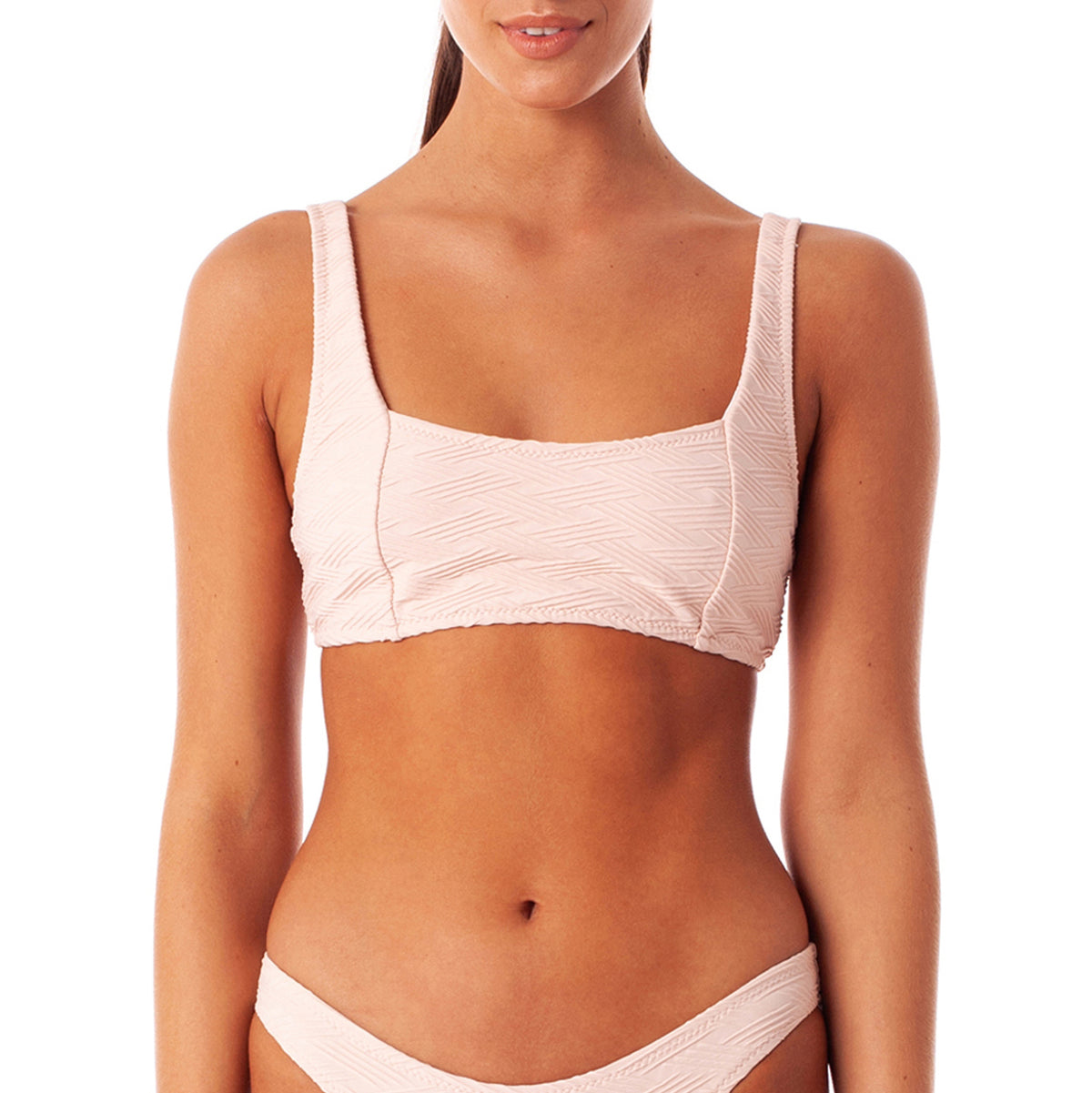 Rhythm Maldives Bandeau Crop Bikini Top - Women's Dew