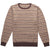 Rhythm Vintage Stripe Knit Sweater - Men's Brown