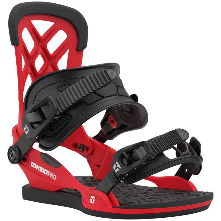 Union Contact Pro Snowboard Bindings 2021 Red