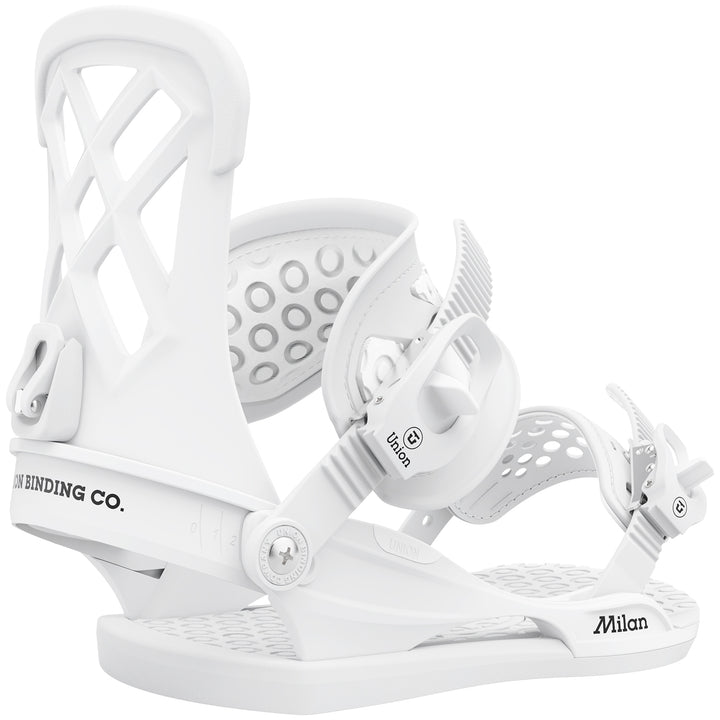 Union Milan Snowboard Bindings - Women's 2021 White