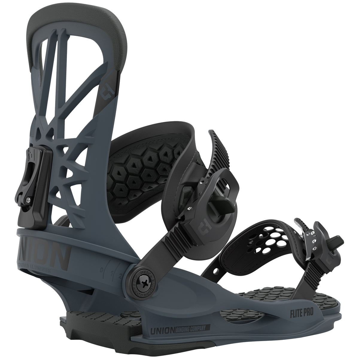 Union Flite Pro Snowboard Bindings 2021 Dark Grey