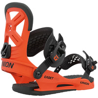 Union Cadet Pro Snowboard Bindings - Kids' 2021 Union Orange::Union Orange