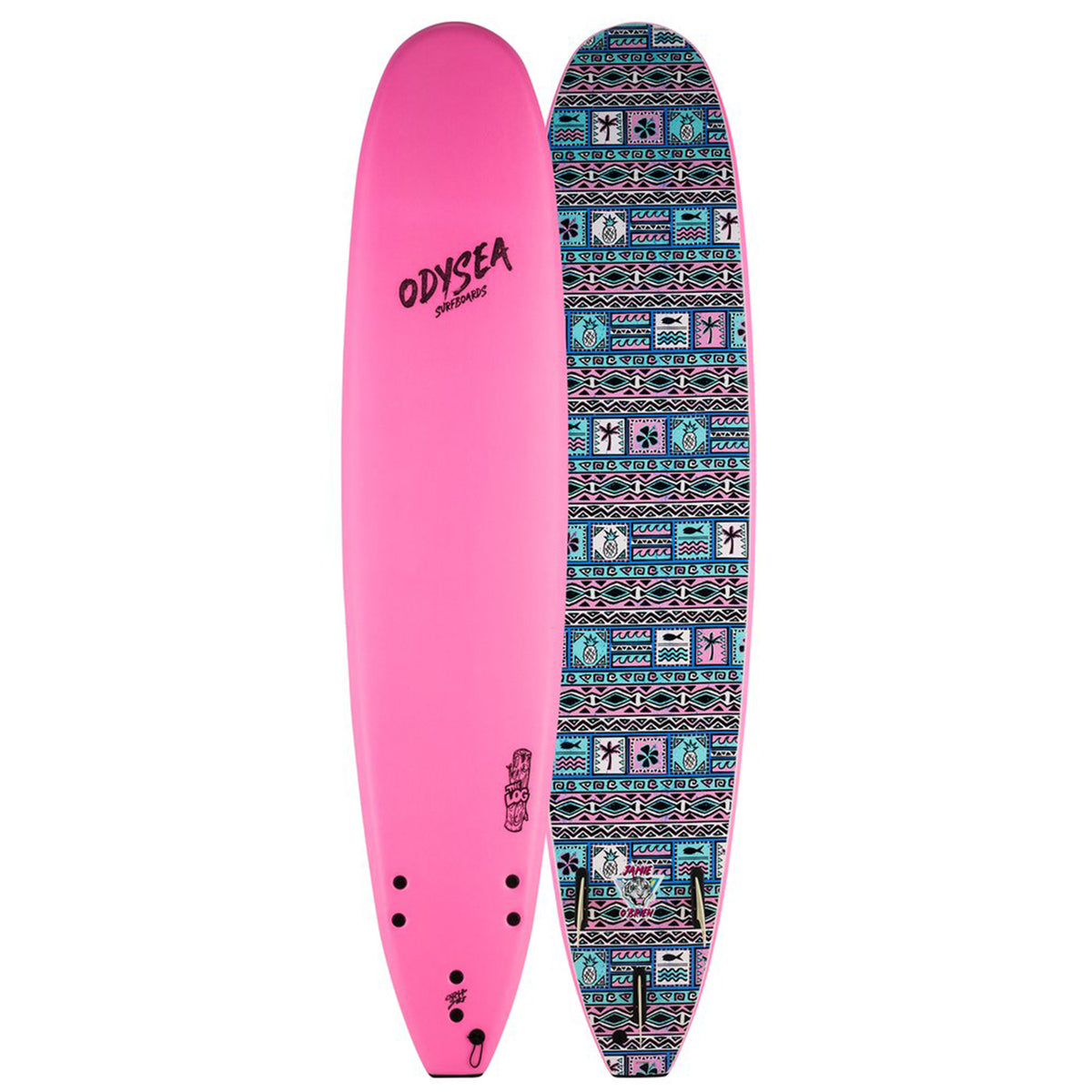 Catch Surf Odysea 9'0" Log Jamie O'Brien Surfboard Hot Pink