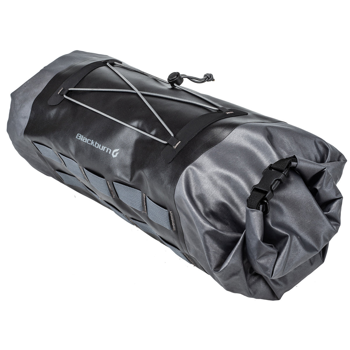Blackburn Outpost Elite Handlebar Roll and Dry Bag Silver/Black
