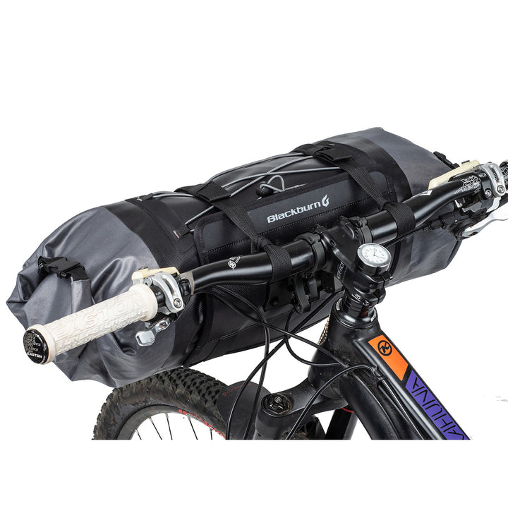 Blackburn Outpost Elite Handlebar Roll and Dry Bag Silver/Black