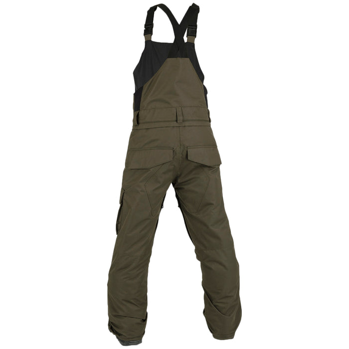 Volcom Barkley Bib Overalls - Boys' Black Military