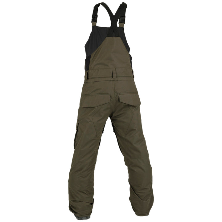 Volcom Barkley Bib Overalls - Boys' Black Military