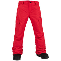 Volcom Cargo Insulated Pants - Boys' Red::Red