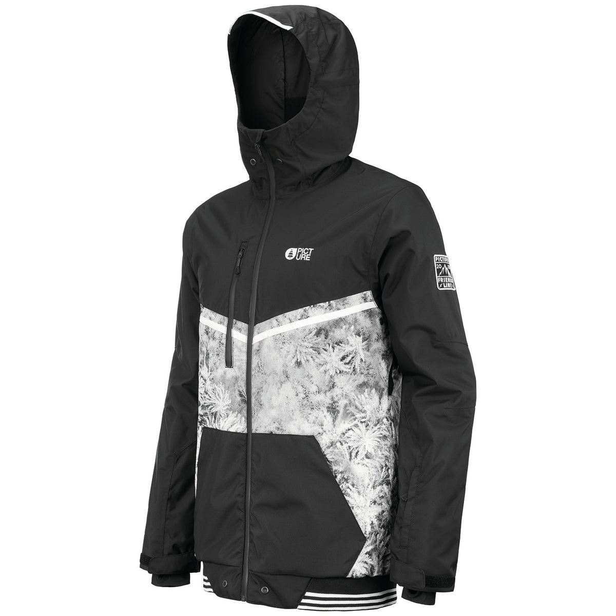 Picture Organic Panel Print Jacket - Men's Drone Forest