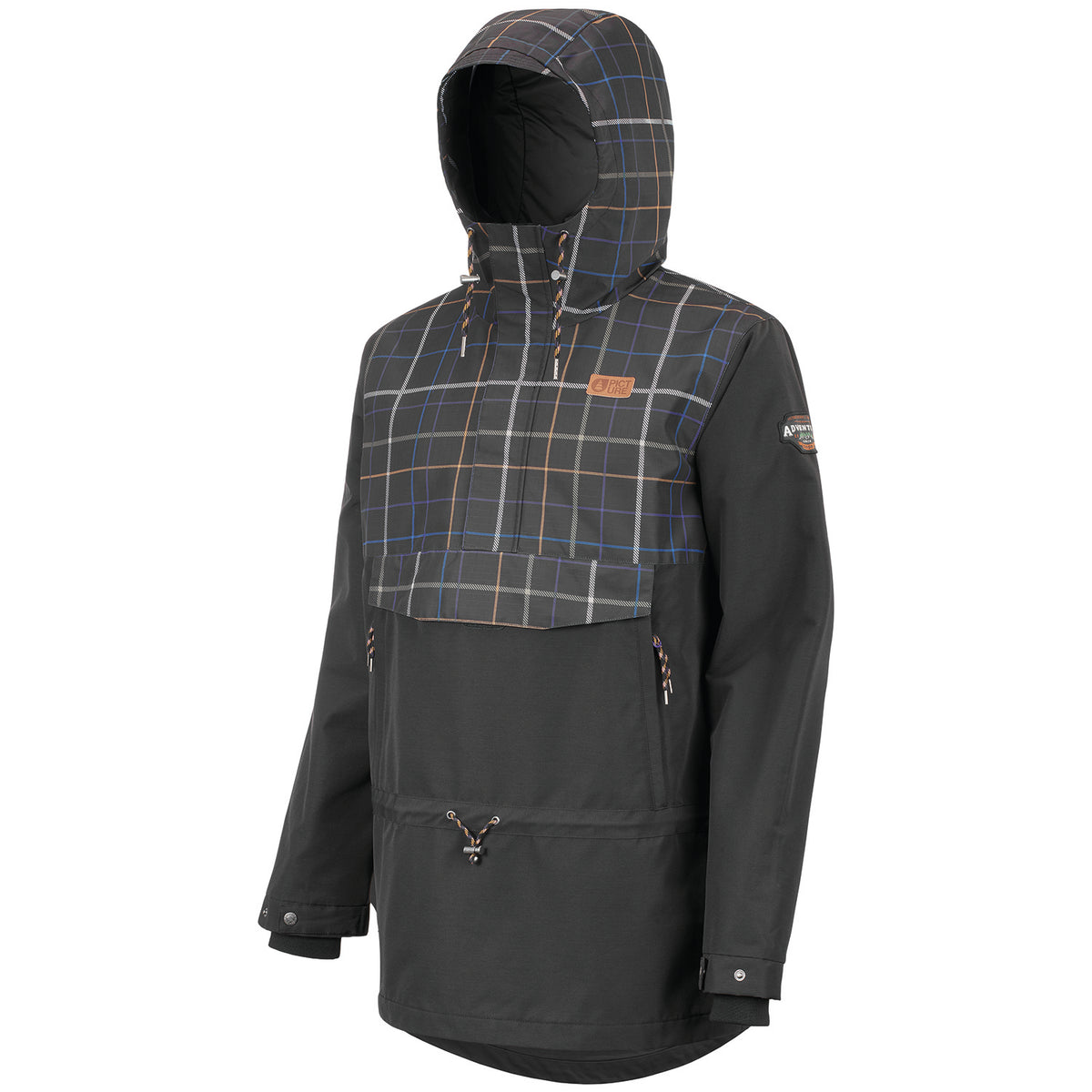 Picture Organic Leka Jacket - Men's Black Tartan
