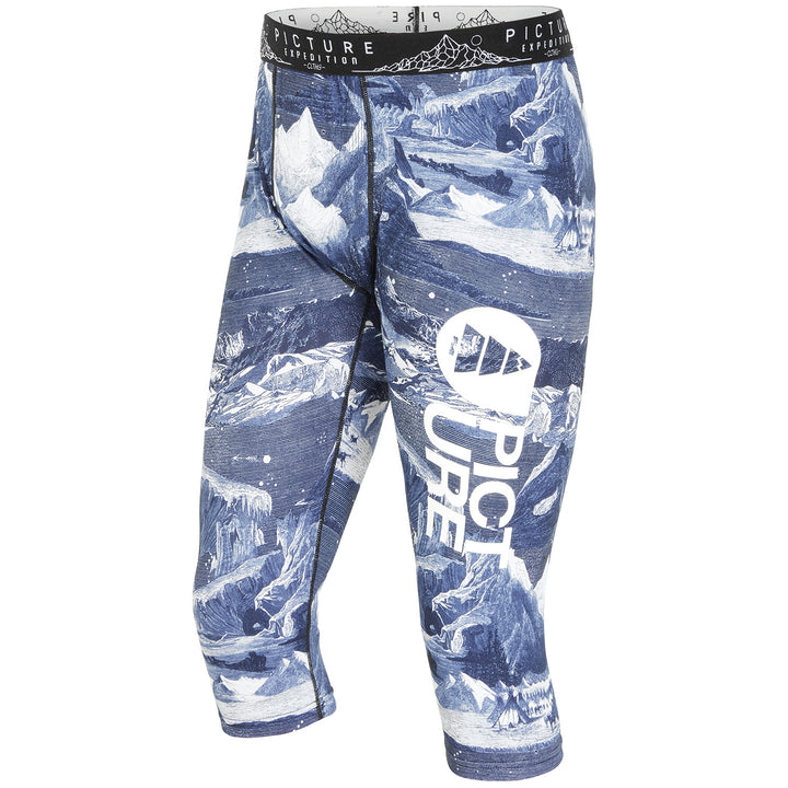 Picture Organic Isac 3/4 Base Layer Pants - Men's Imaginary World