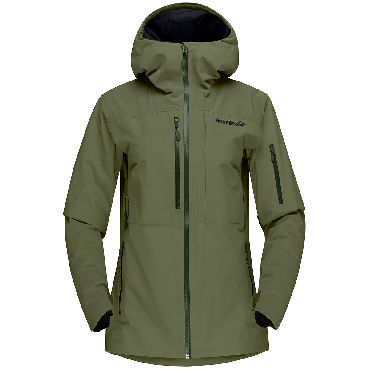 Norrona Lofoten GORE-TEX Insulated Jacket - Women's Olive Night